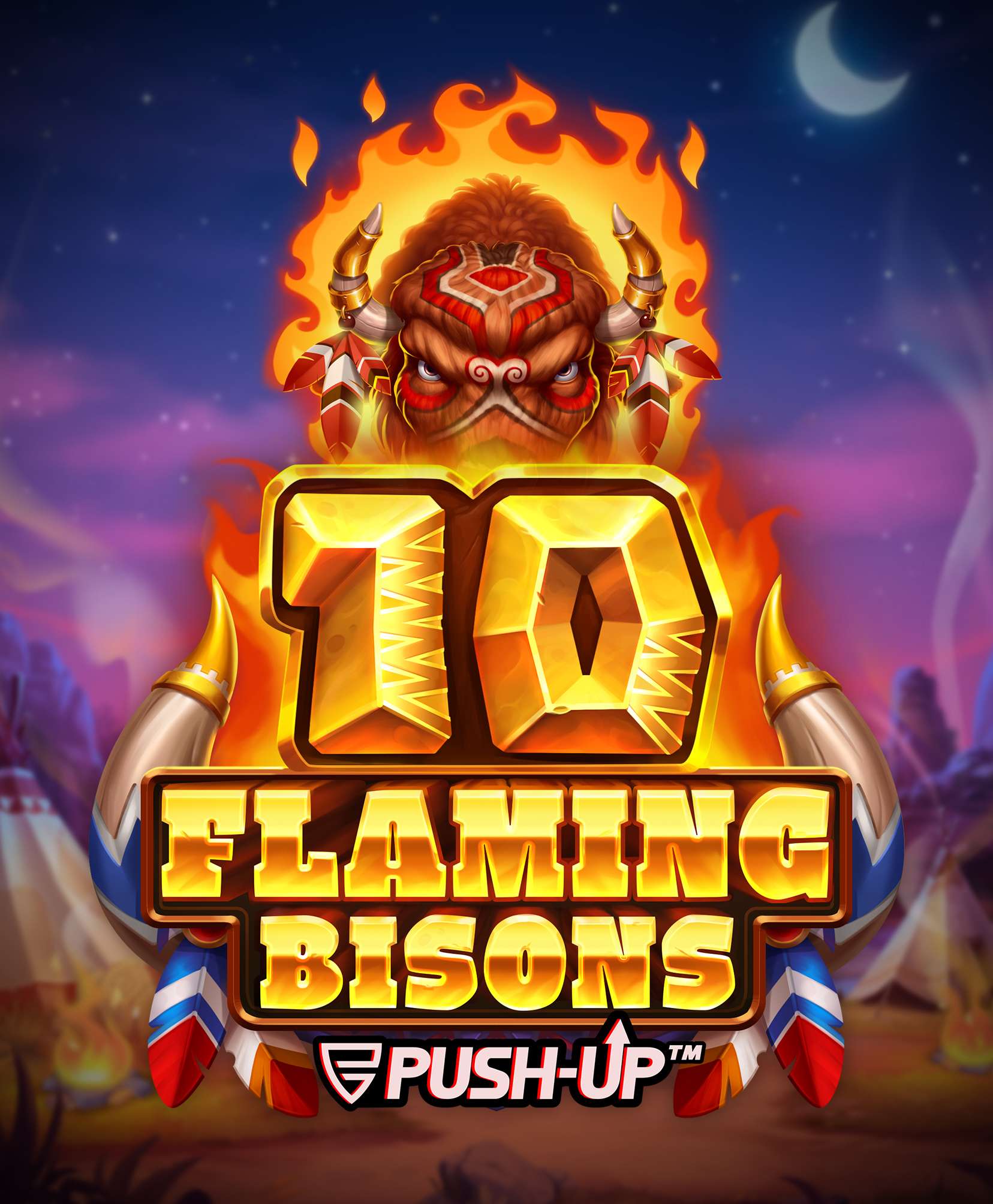 10 Flaming Bisons