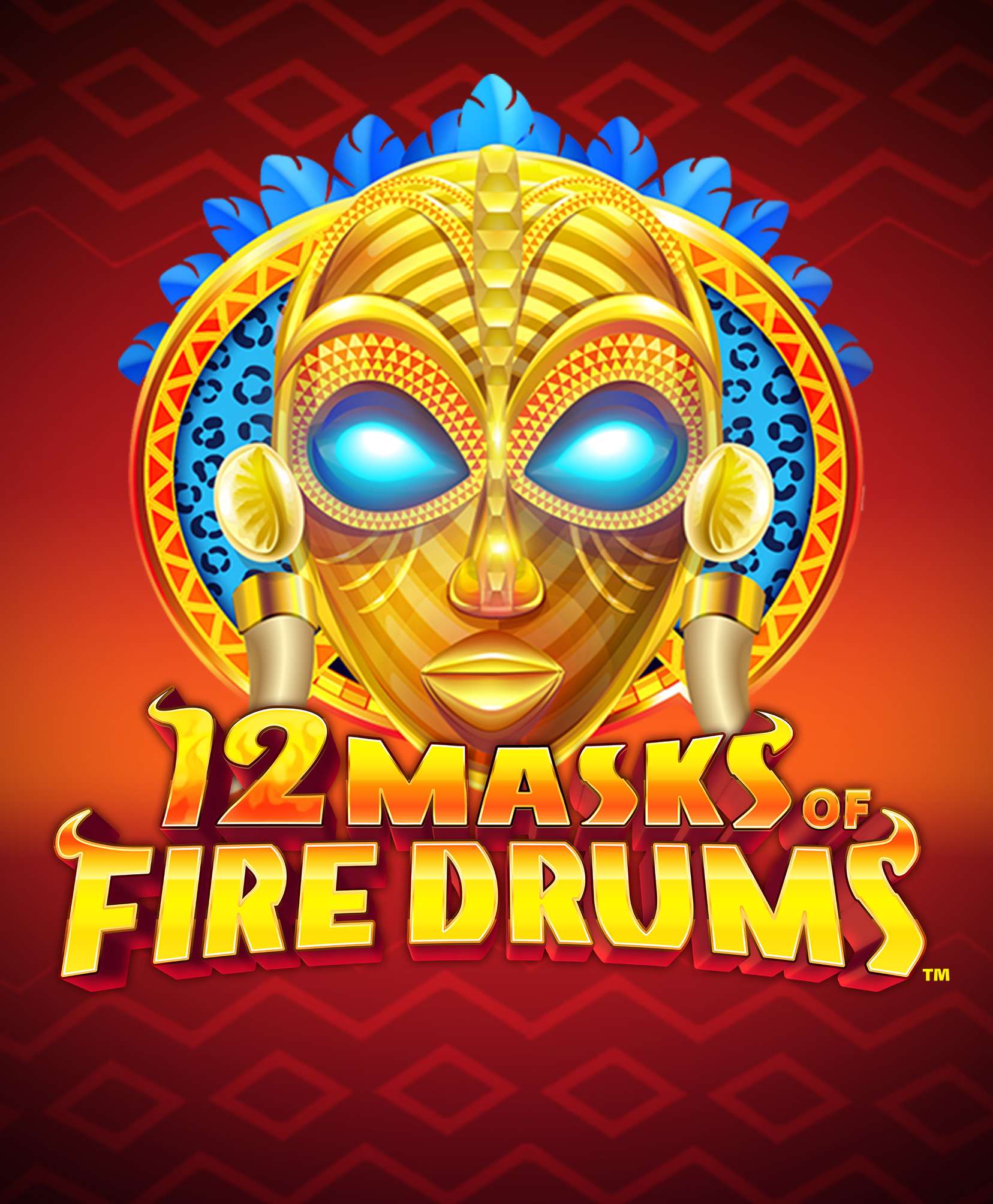 12 Masks of Fire Drums