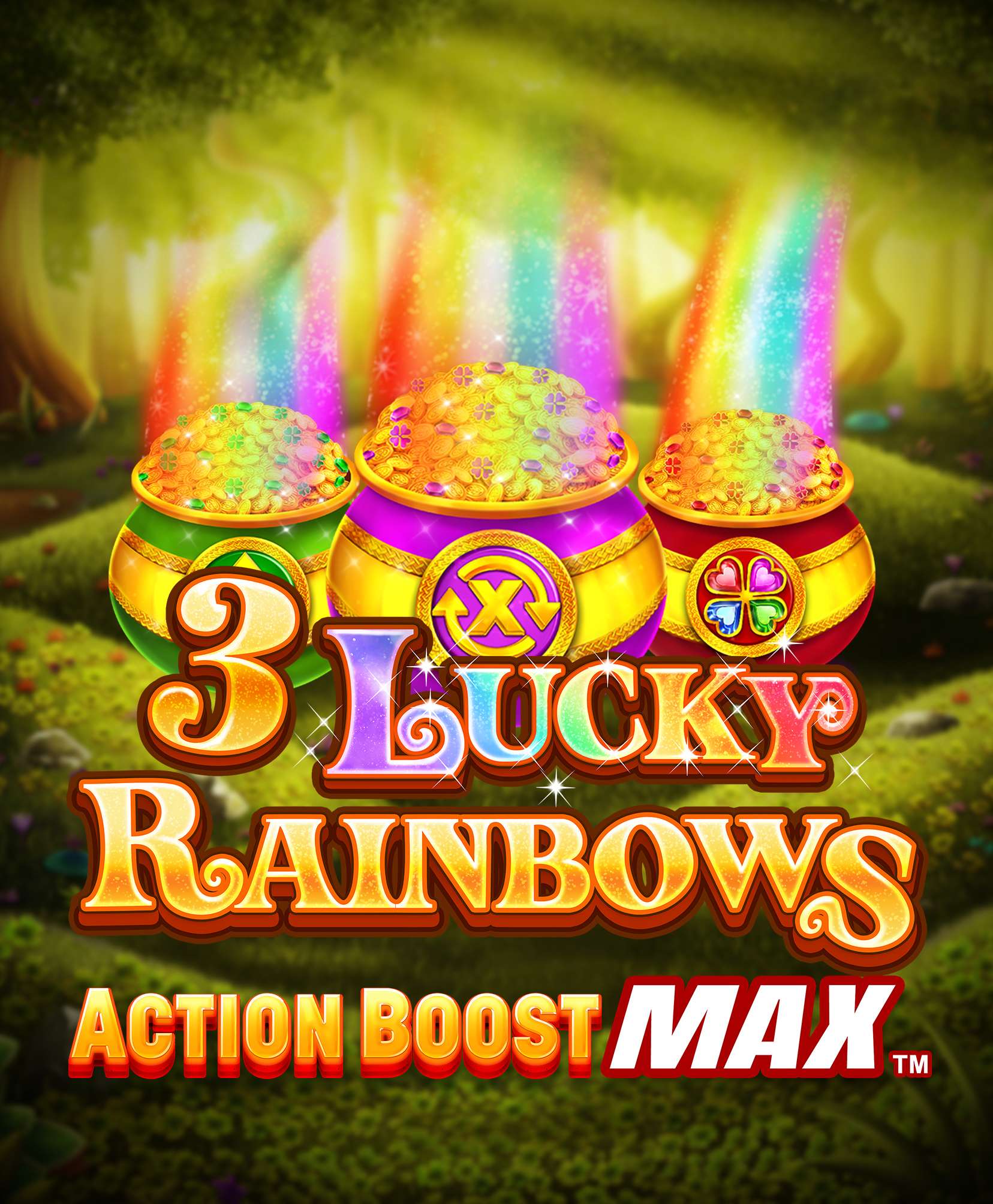 3 Lucky Rainbows Action Boost Max