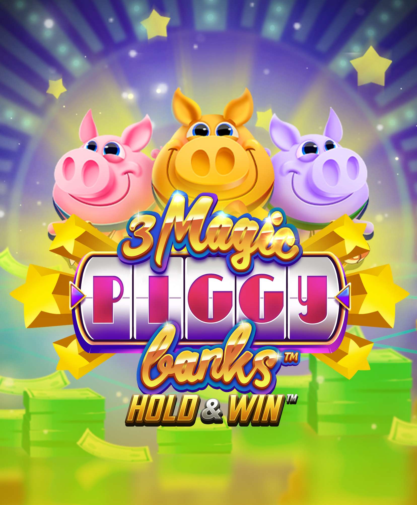 3 Magic Piggy Banks Hold & Win