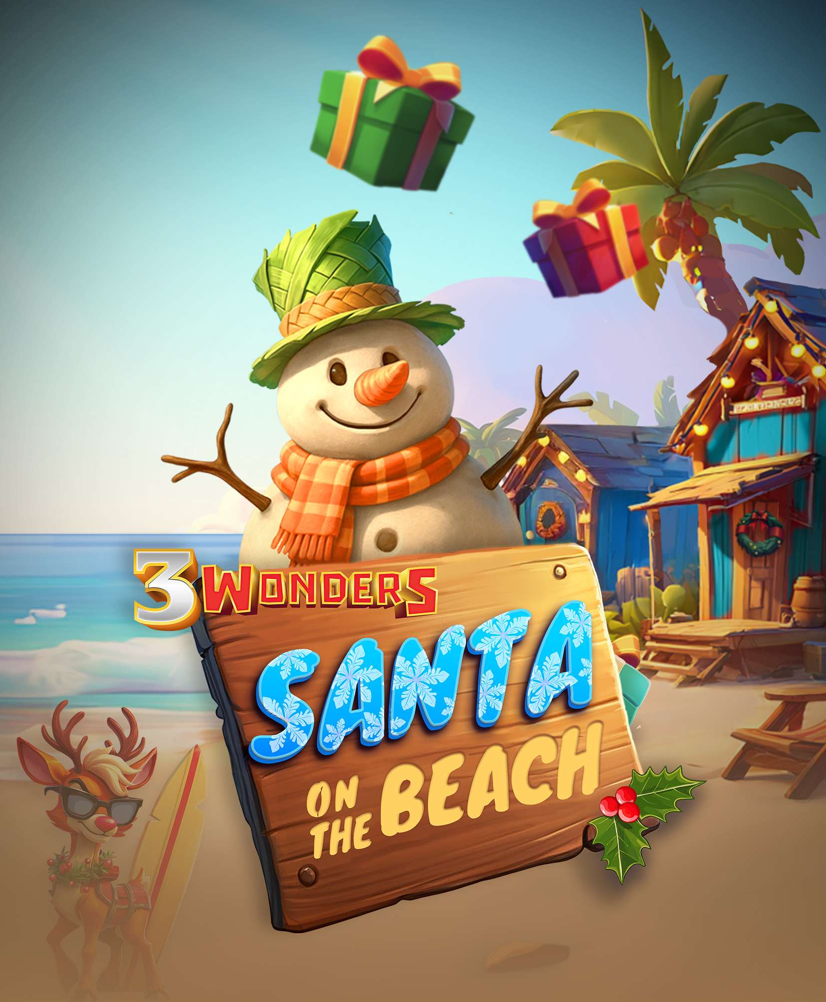 3 Wonders Santa on the Beach