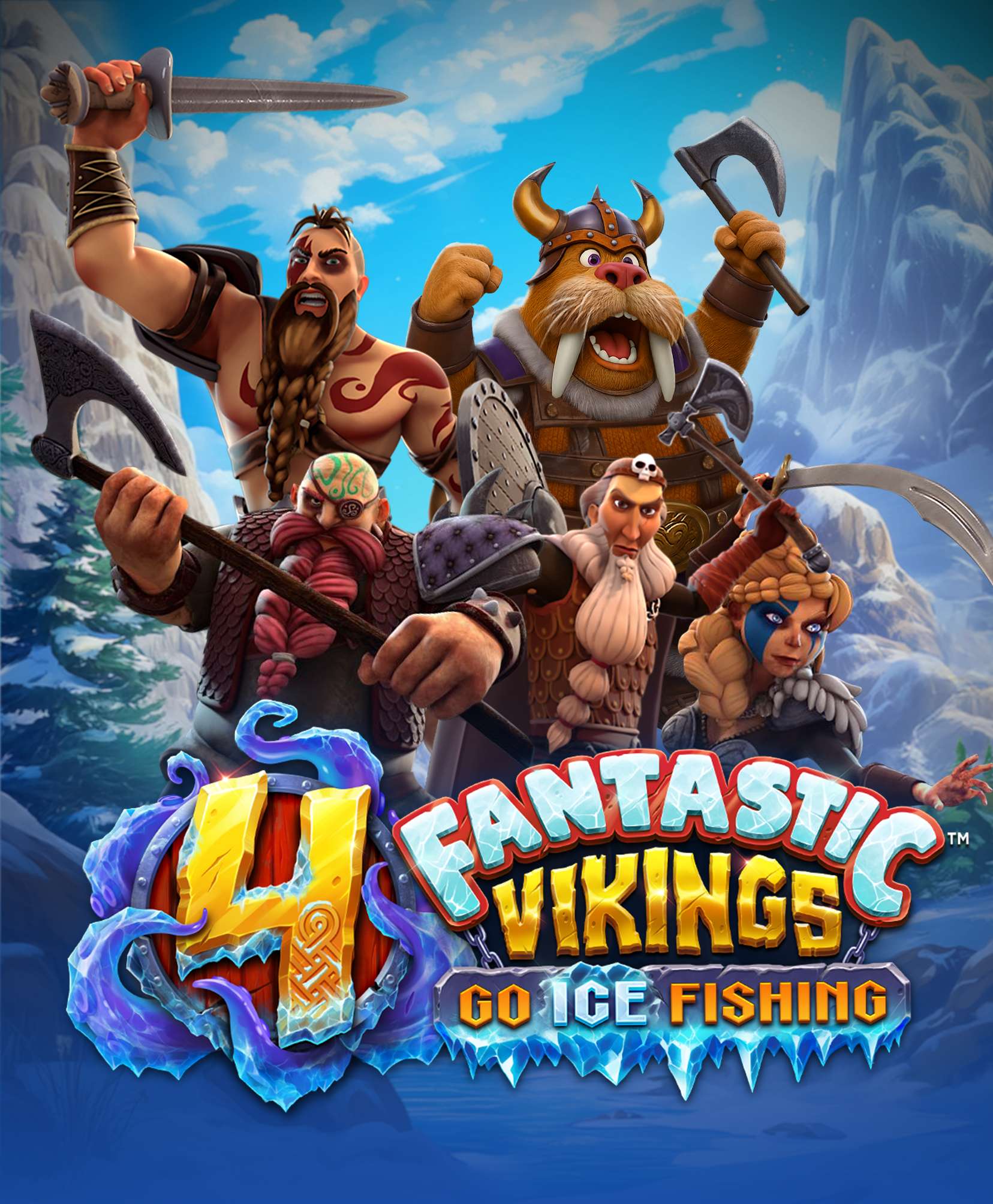 4 Fantastic Vikings Go Ice Fishing
