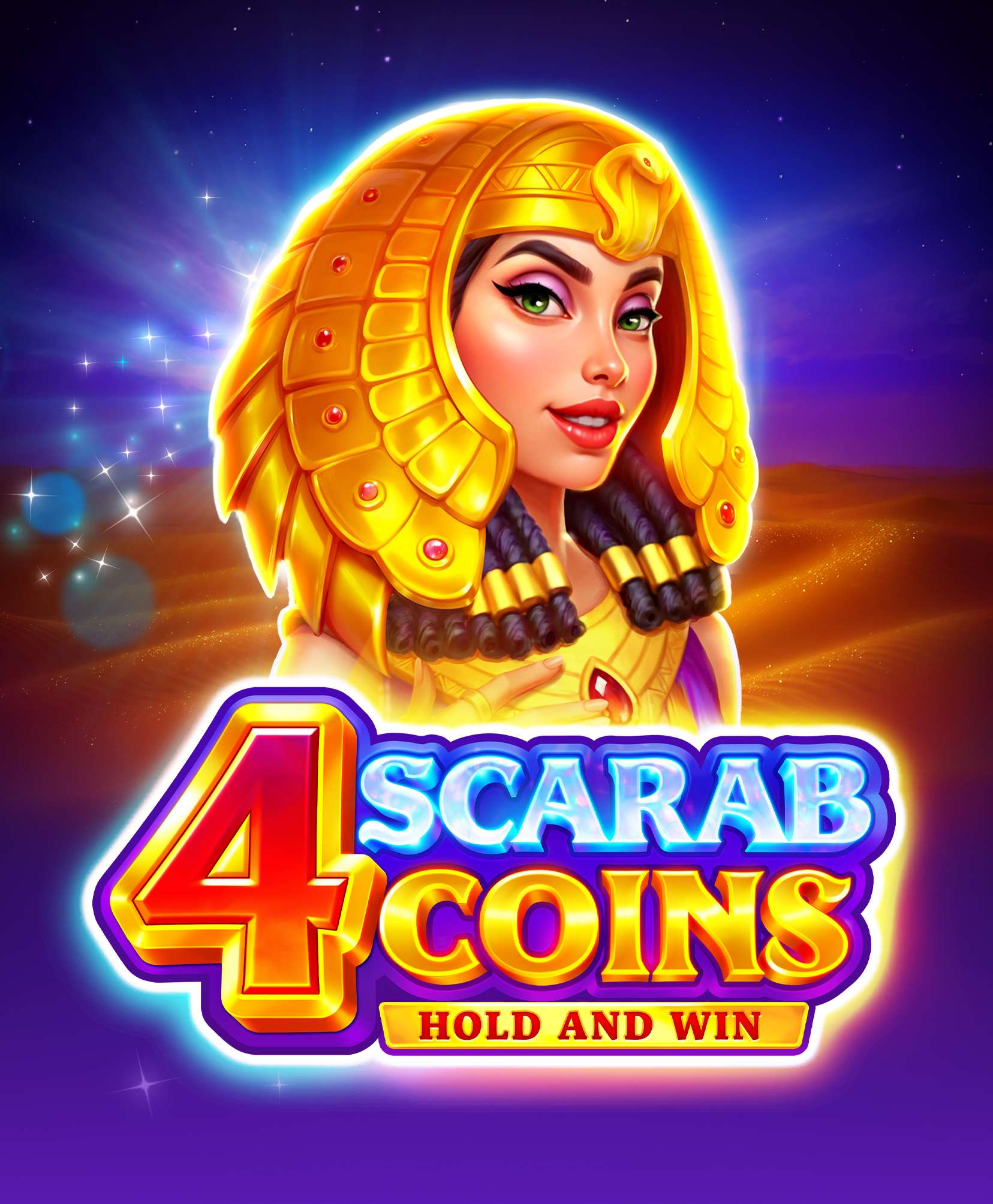 4 Scarab Coins: Hold and Win