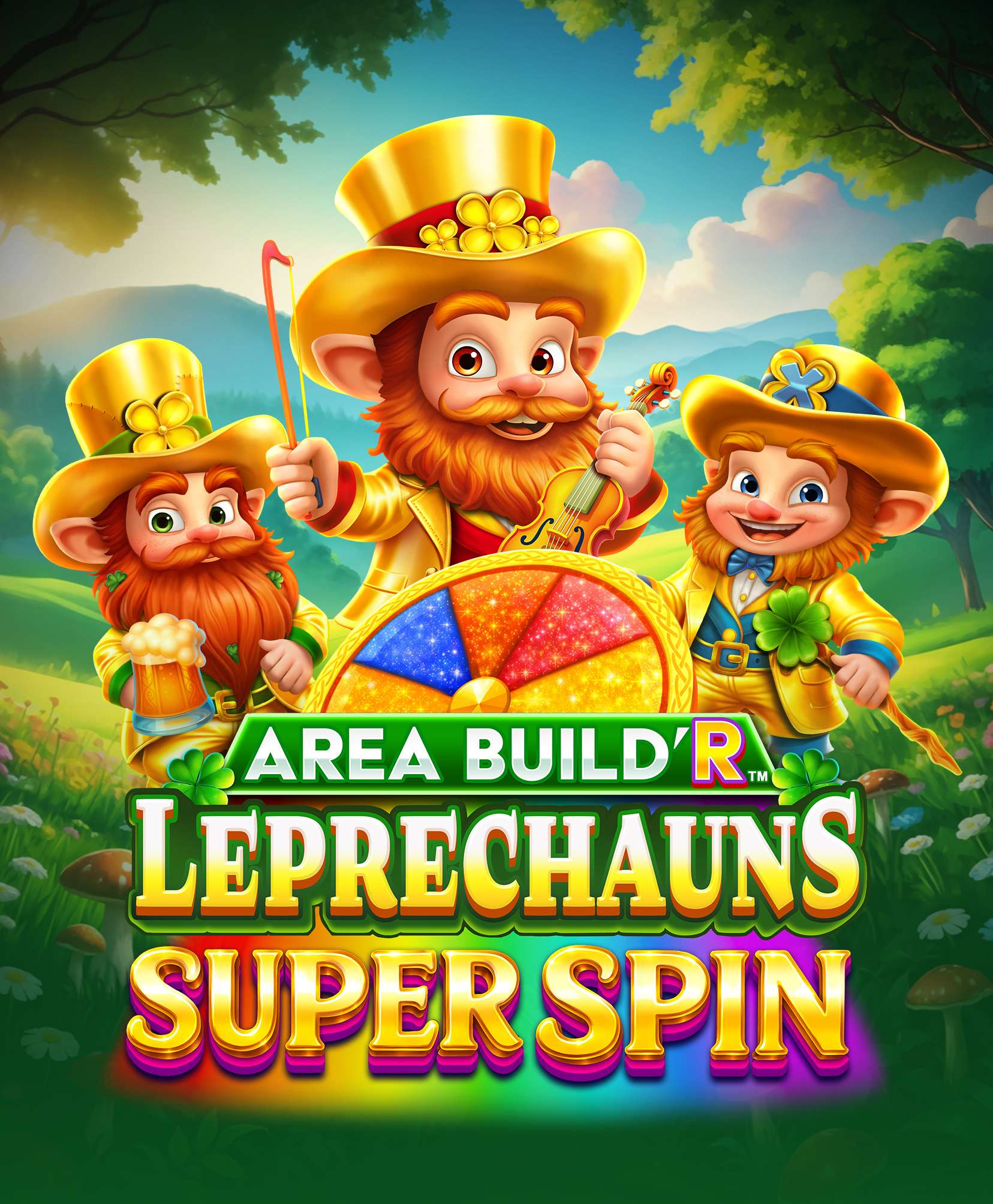 Area Build'R Leprechauns Super Spin