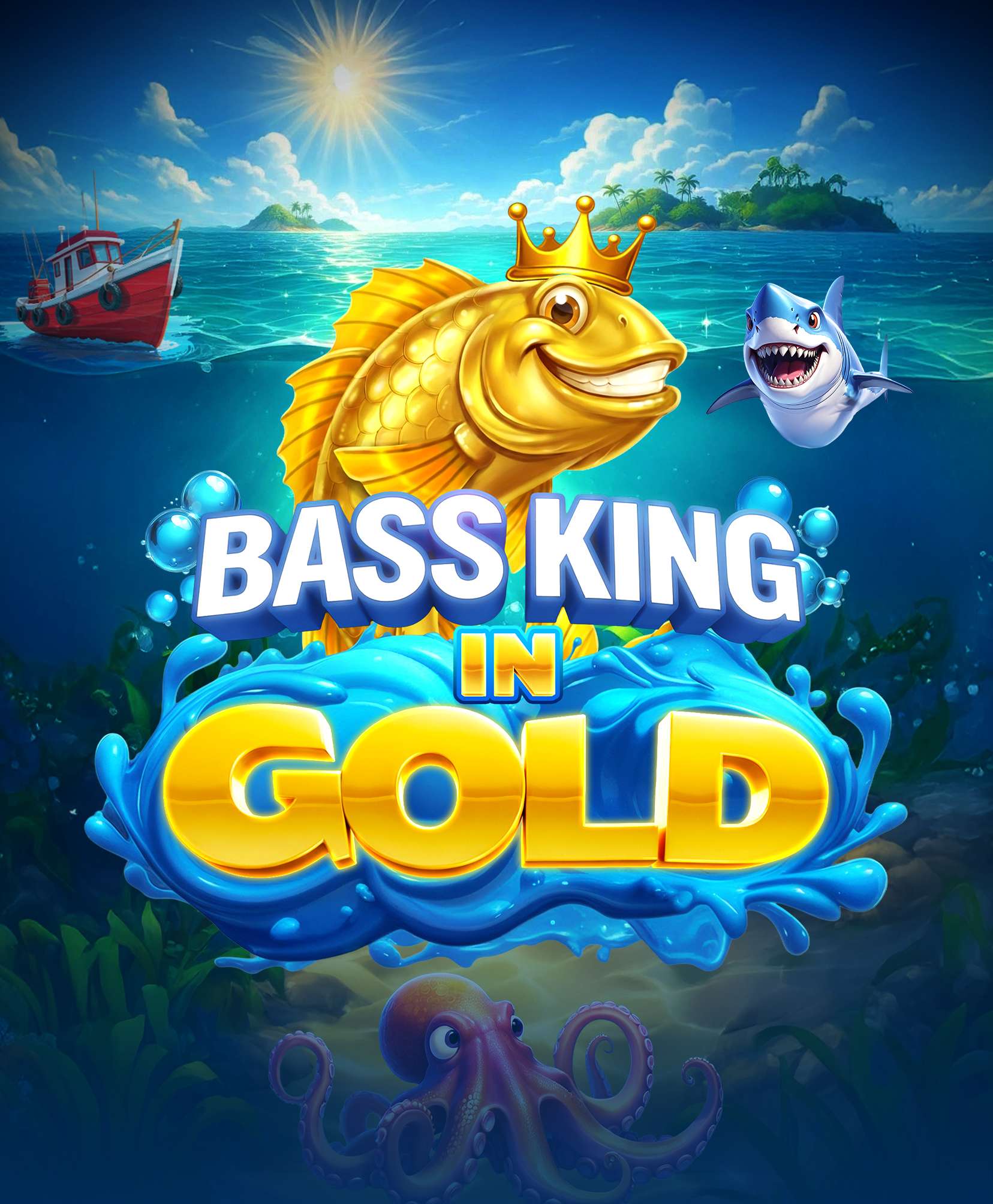 Bass King in Gold