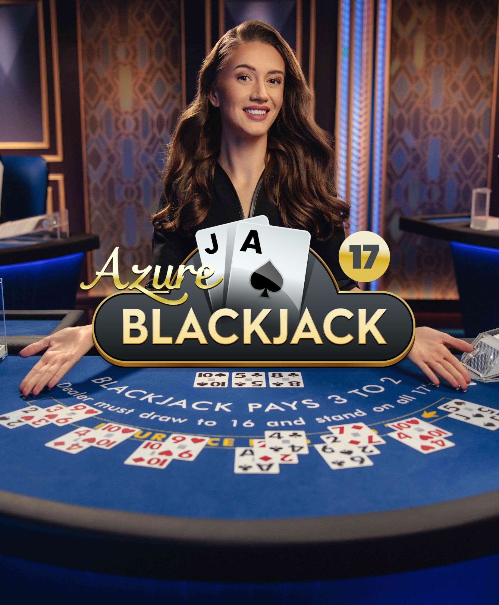 Blackjack 17 - Azure