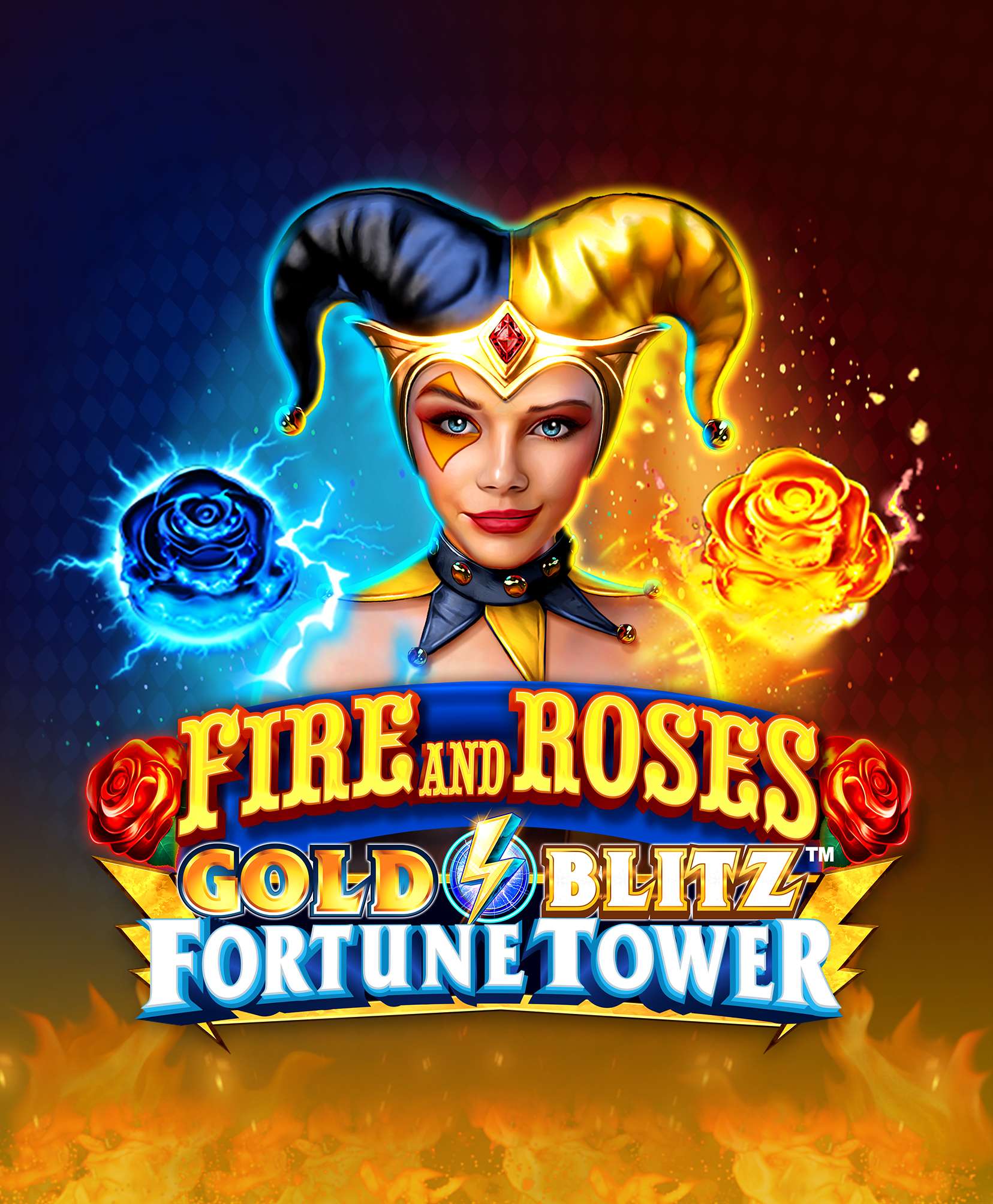 Fire and Roses Gold Blitz Fortune Tower