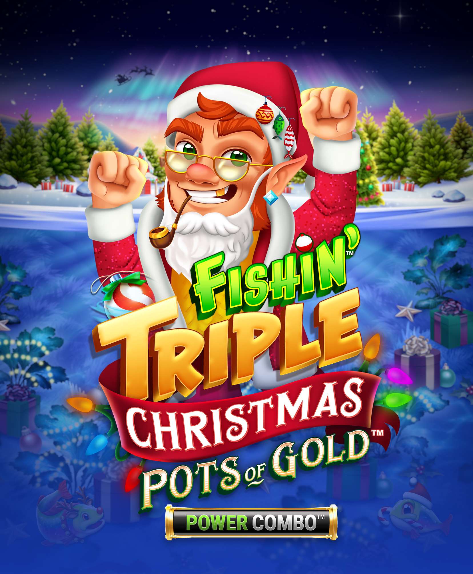 Fishin' Triple Christmas Pots of Gold POWER COMBO