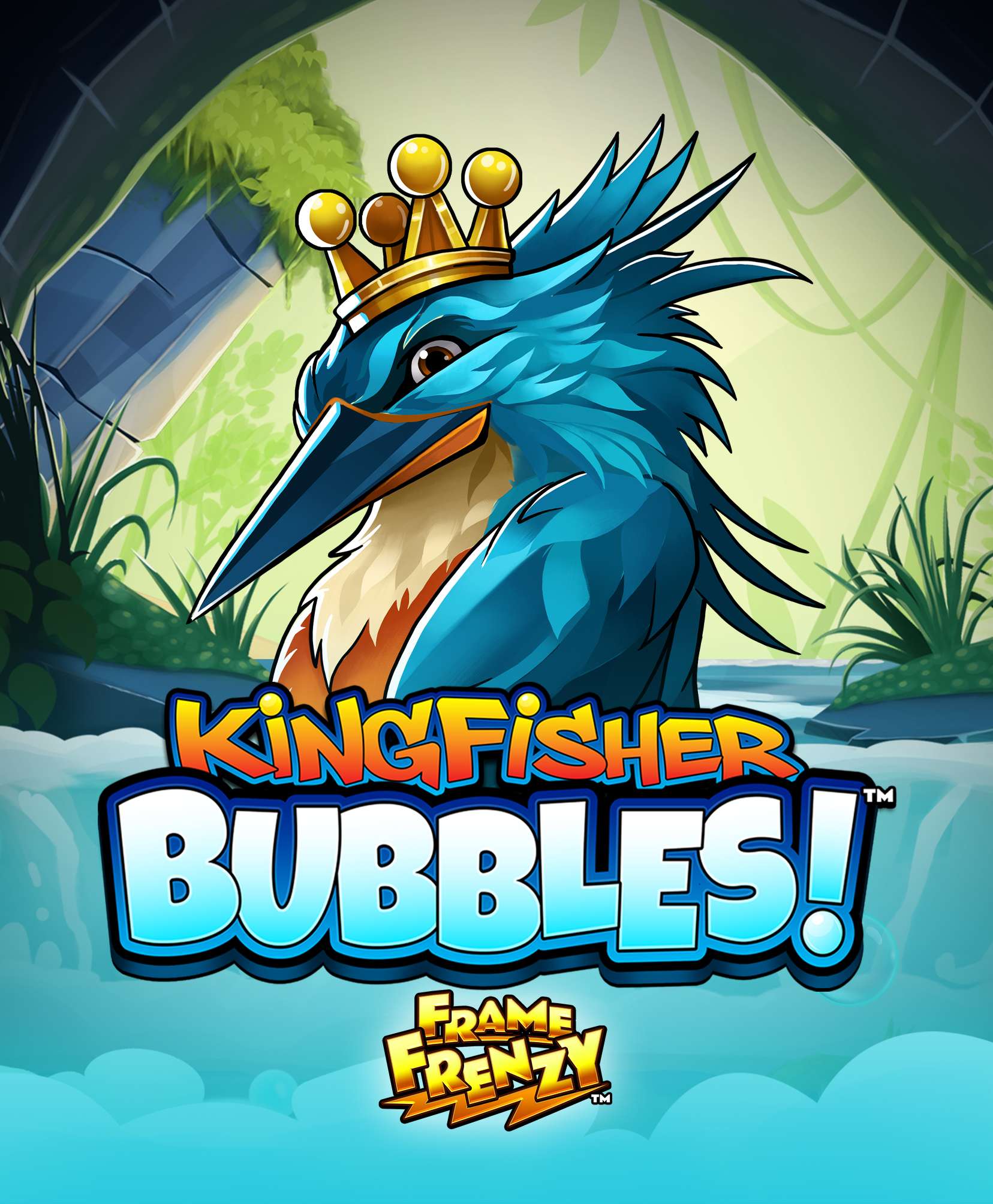 Kingfisher Bubbles Frame Frenzy