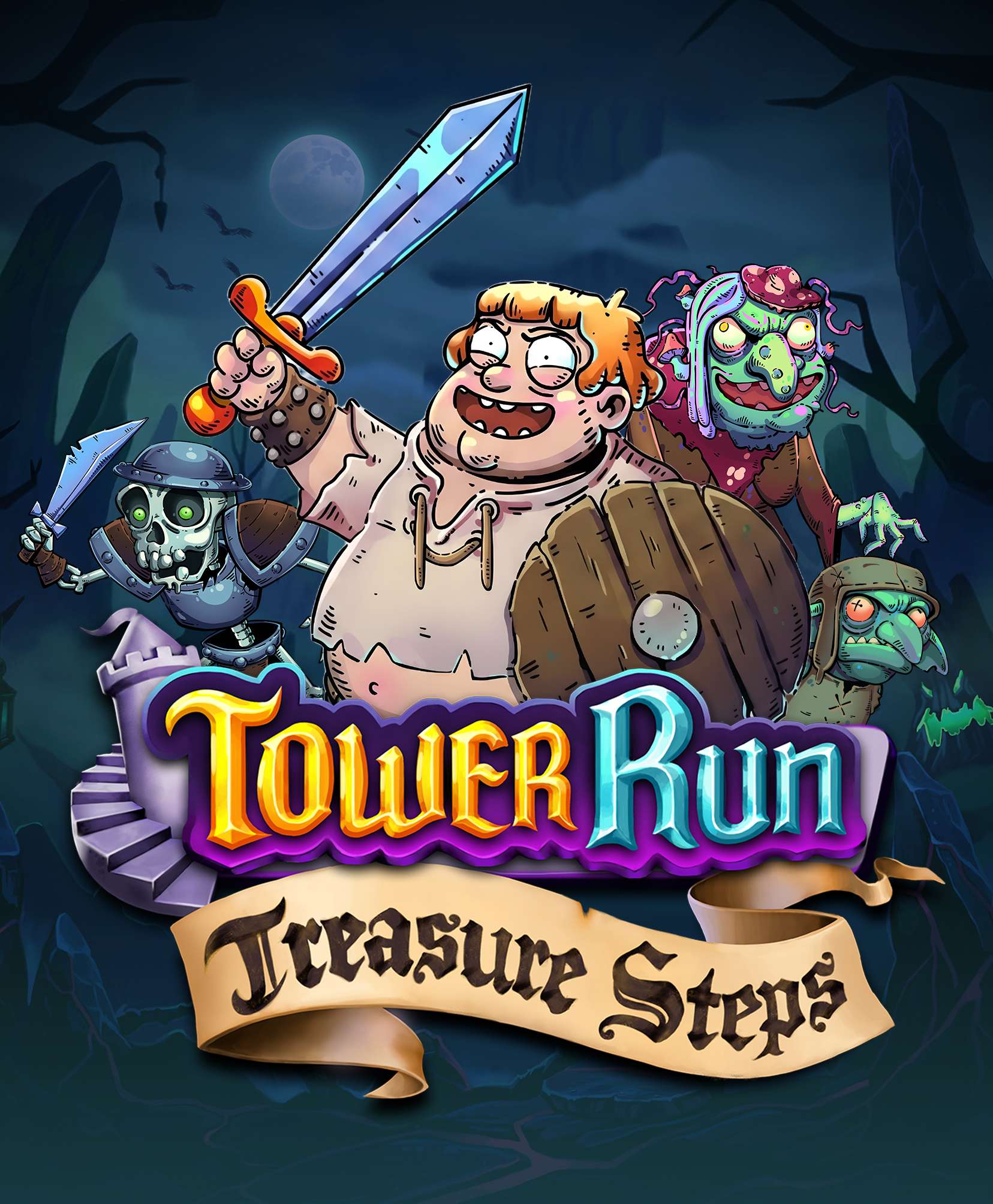 Tower Run Treasure Steps
