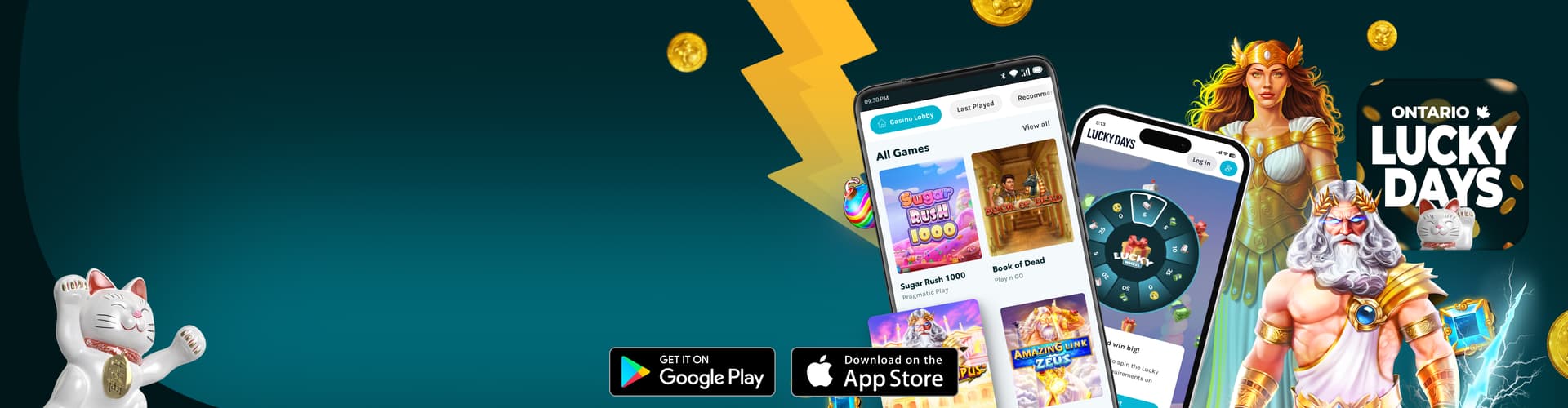 Play on the go with
our Mobile App!