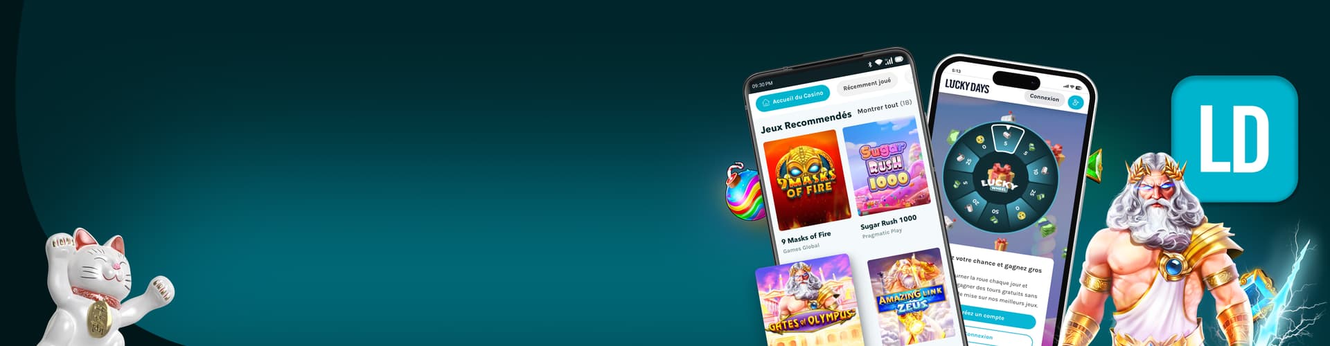 Tentez votre chance et remportez gros
avec les jeux de jackpot les plus populaires !