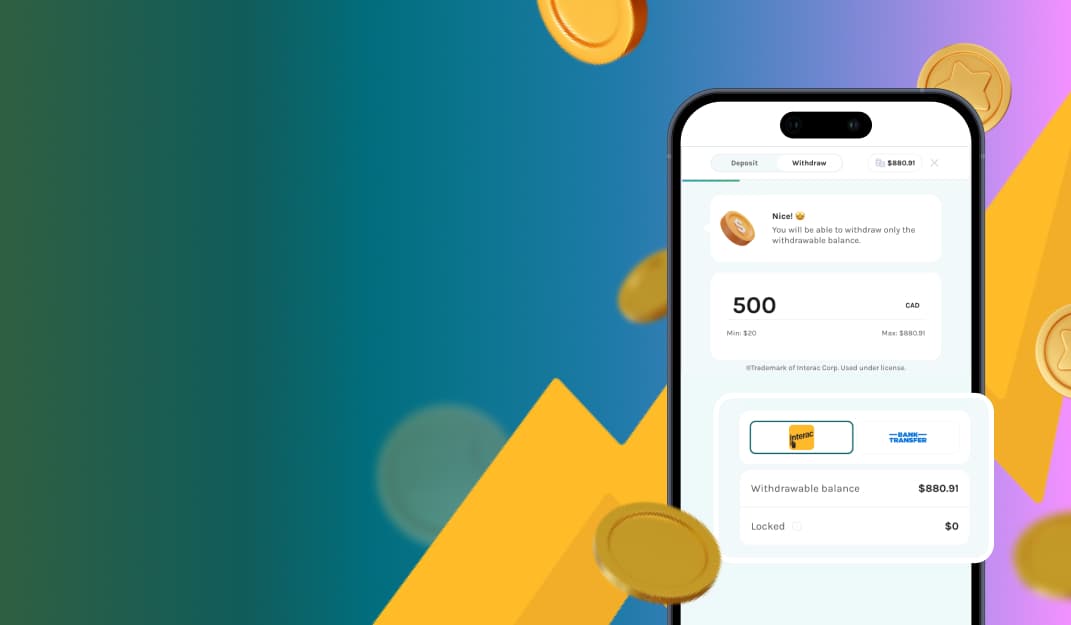 Get your winnings faster
with Instant Withdrawals!
